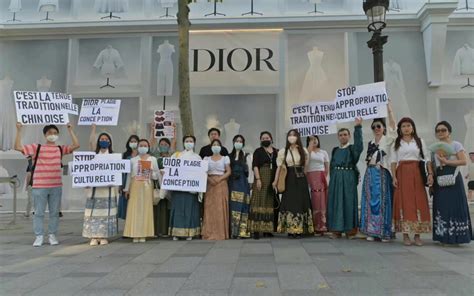 chinese protest dior|Dior appropriation.